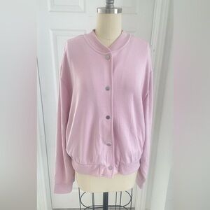 🆕 Express Light Pink Bomber Jacket
